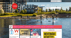 Desktop Screenshot of joensuu.fi